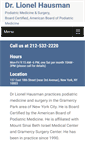 Mobile Screenshot of doctorlionelhausman.com